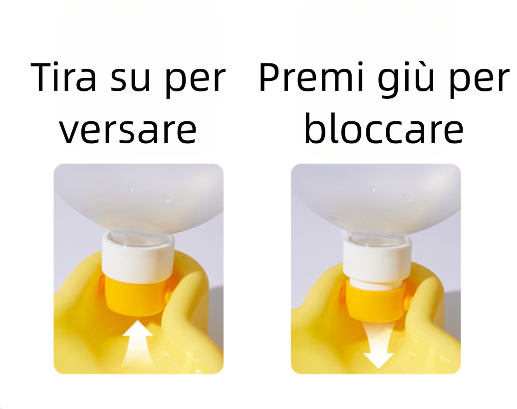 Borraccia da viaggio pieghevole per cani e gatti(500ml)